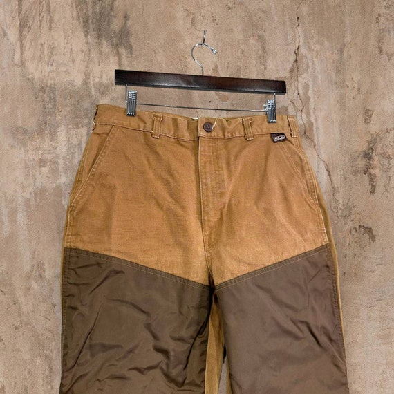 Vintage Walls Double Knees Canvas Work Pants Came… - image 4