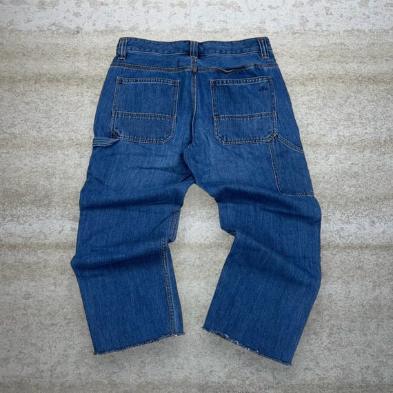Vintage 90s Ridgecut Carpenter Jeans 34x26 Relaxed Fit Medium Wash