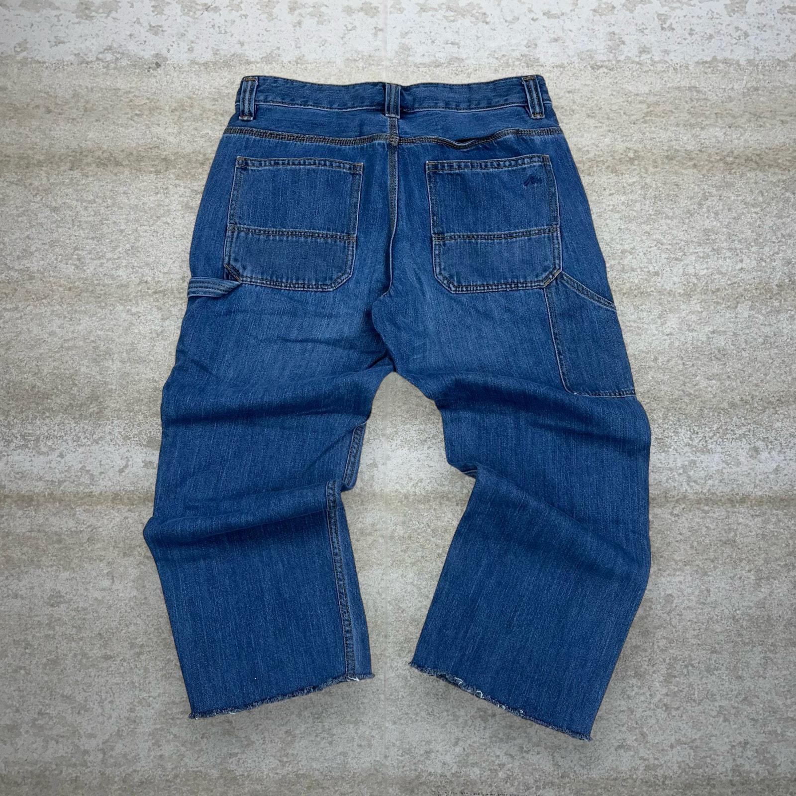 Vintage 90s Ridgecut Carpenter Jeans 34x26 Relaxed Fit Medium Wash