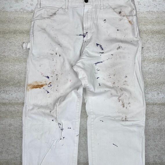 Vintage Snow White Dickies Carpenter Pants Baggy Fit