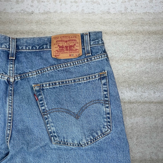 Vintage Levis 550 Relaxed Fit Jeans Medium Wash R… - image 3