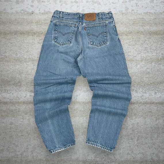 Vintage Orange Tab Levis 550 Relaxed Fit Tapered … - image 1