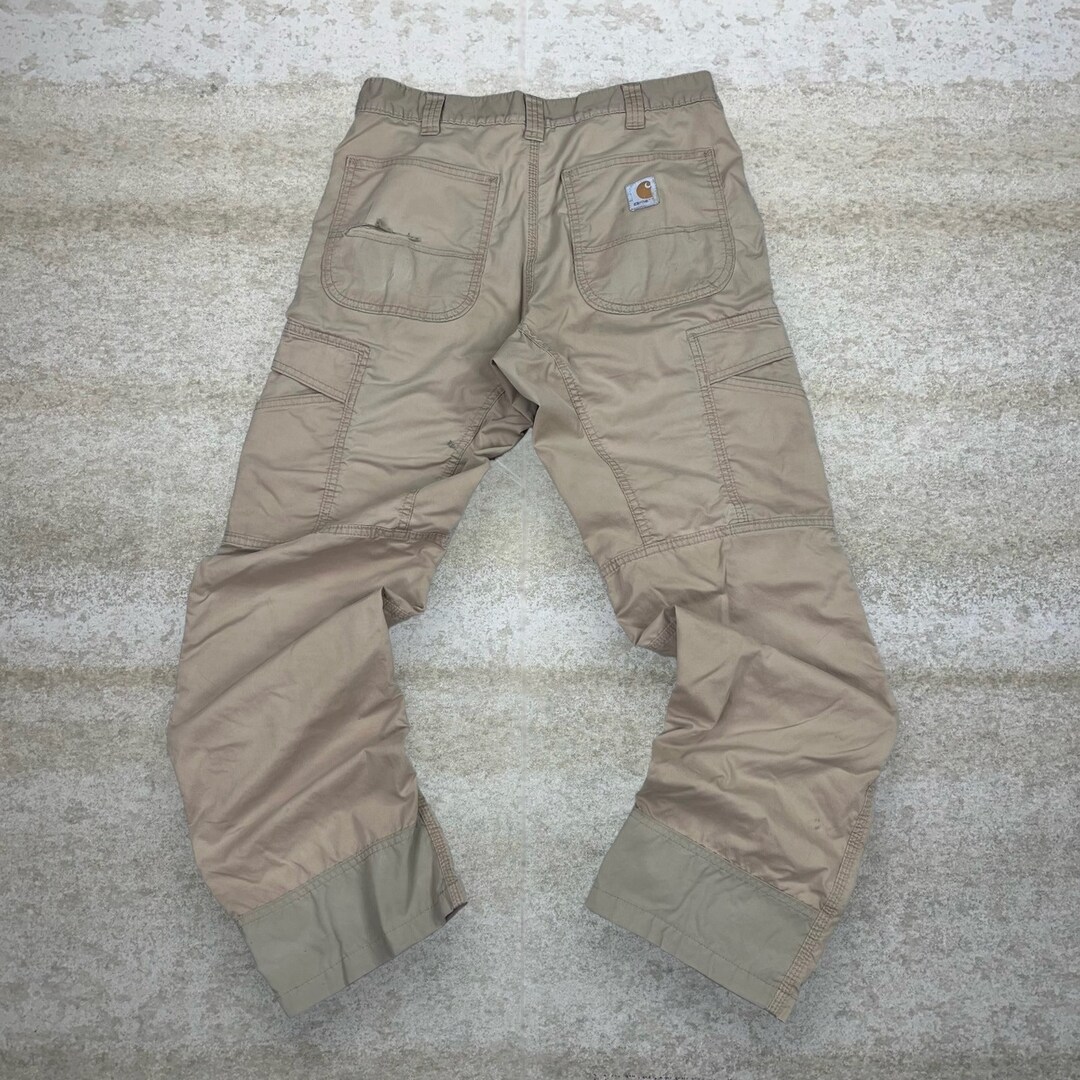 Vintage Carhartt Carpenter Pants 32x32 Tan Relaxed Fit