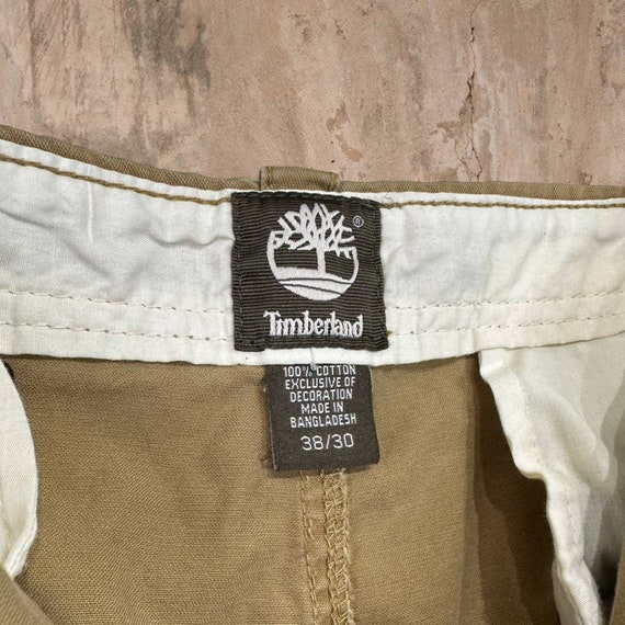 Vintage Timberland Cargo Pants Tan Baggy Fit Work… - image 6