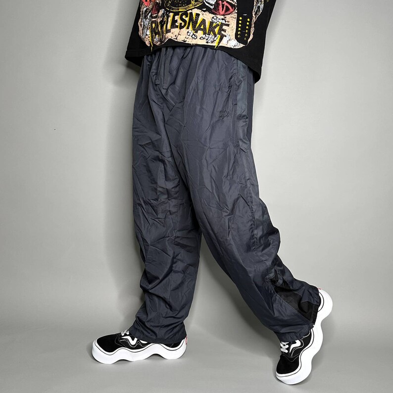 VINTAGE MUSE STRT SPORTS PANTS/COTTON VANISH BLACK main image 0