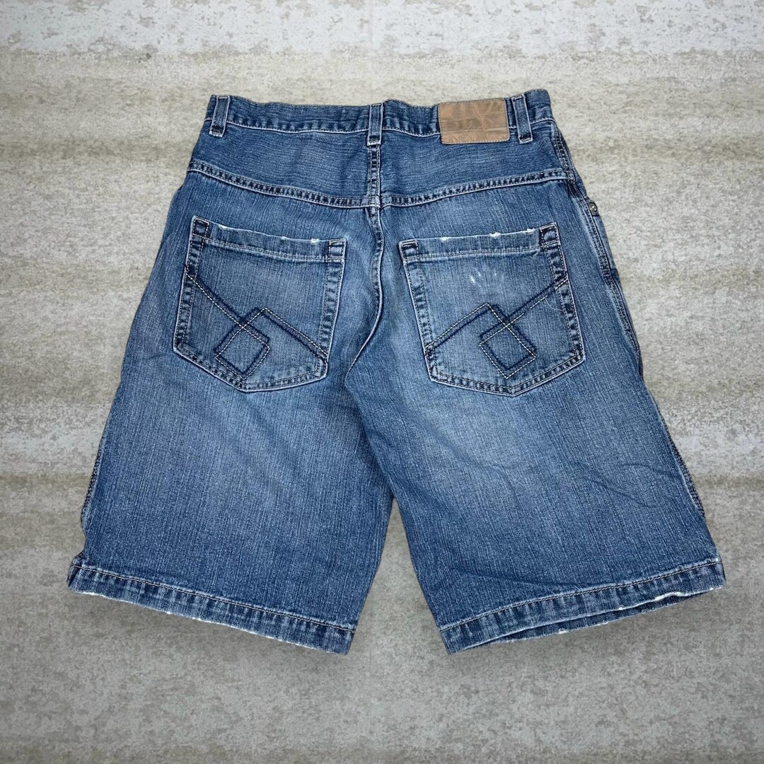 wide stitch jeans | OHOTORO