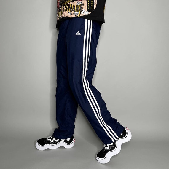 Adidas Navy zip track 90s