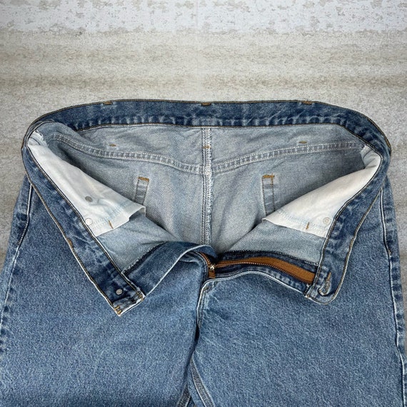 Vintage Carhartt Jeans 38x30 Relaxed Fit Light Wa… - image 4