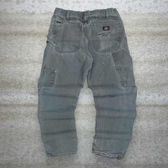 Vintage Dickies Carpenter Pants 32x32 Smoke Grey … - image 1