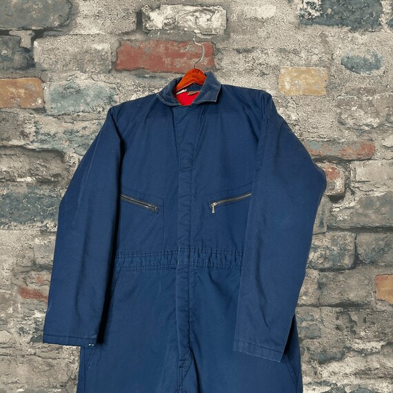 Carhartt Men's Navy Flame-Resistant Deluxe Coveralls