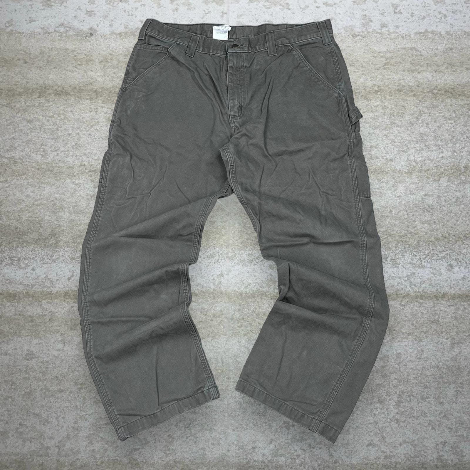 Carhart painterpants mossgreen 38×30 Custom Tailored Carhartt Pants Moss Green - Etsy