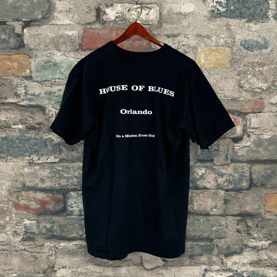 Vintage House of Blues Orlando Shirt Black Cotton… - image 2