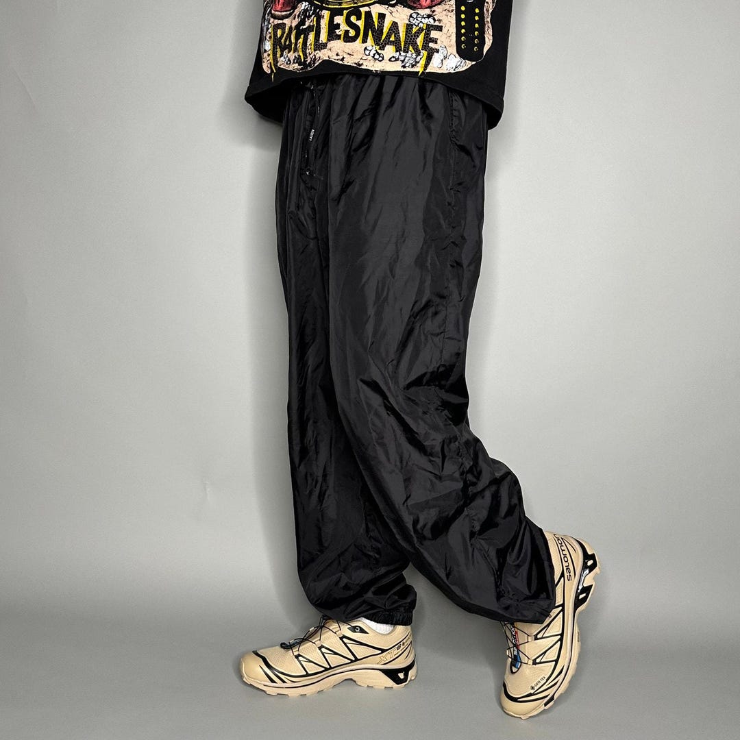 Vintage black polo sport Ralph Lauren 90s track pants