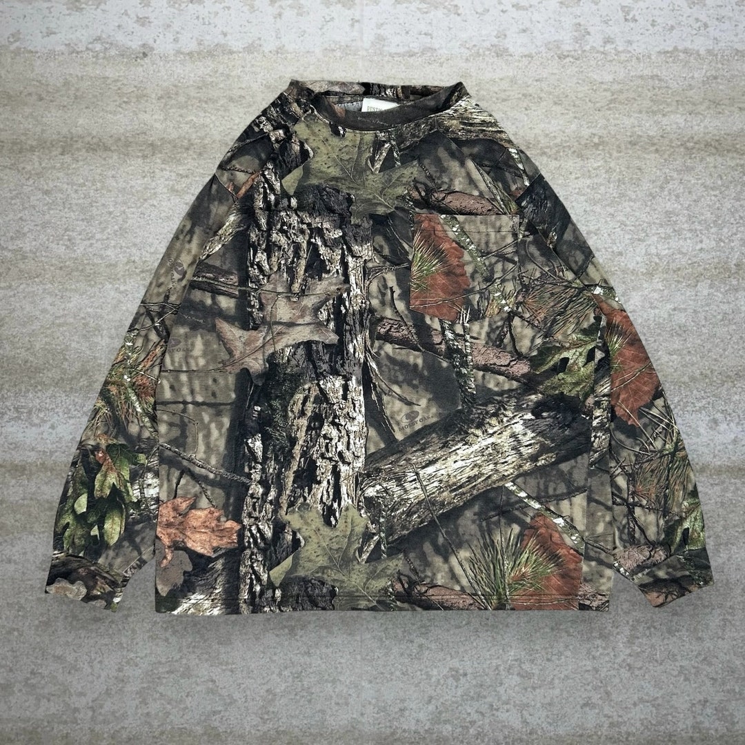 Vintage Mossy Oak Hunting Camo Shirt Mens XL Cotton Long Sleeve Woodland Rustic Ridge 90s Etsy Canada