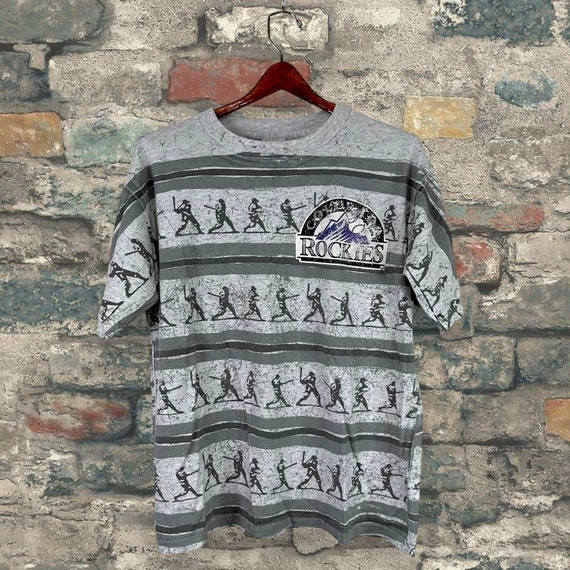 Vintage NEW WTAGS 90s Colorado Rockies THE GAME Tunisia
