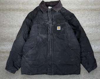 Vintage 90s Carhartt Jacket Men's Size XL - Etsy