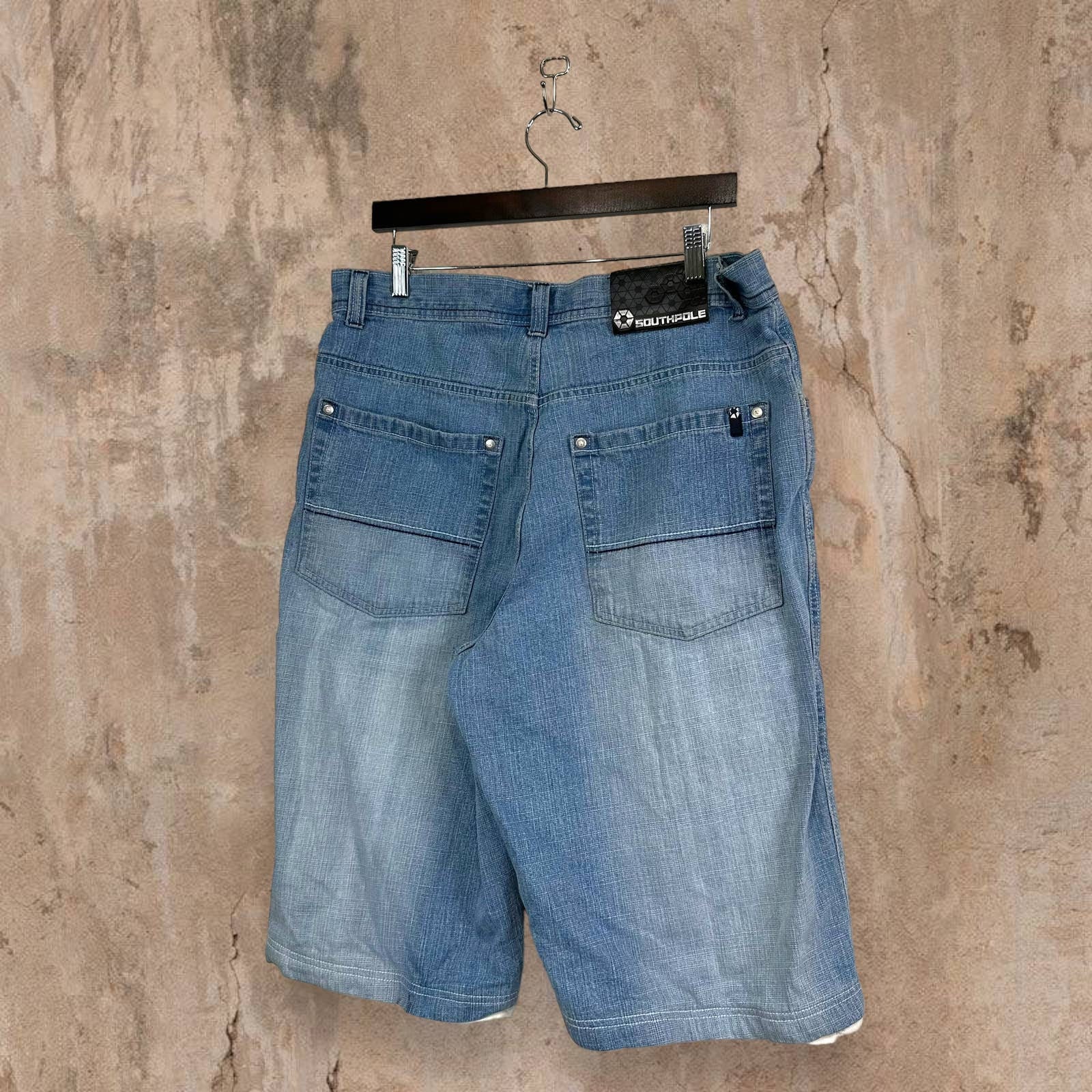 Baggy leather deals shorts
