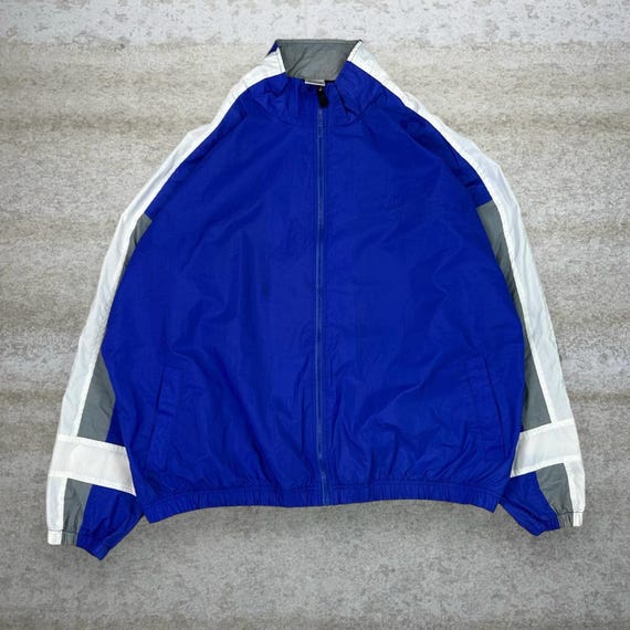 Nike windbreaker royal blue clearance
