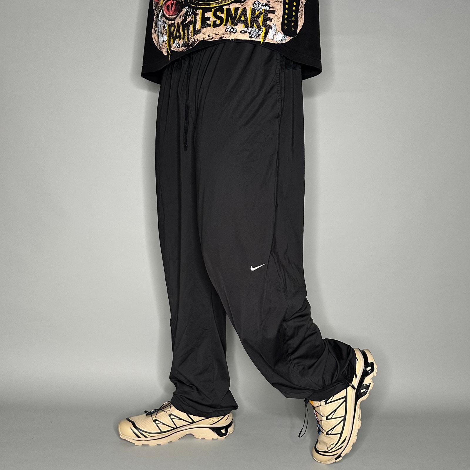 nike sweatpants wide leg mens