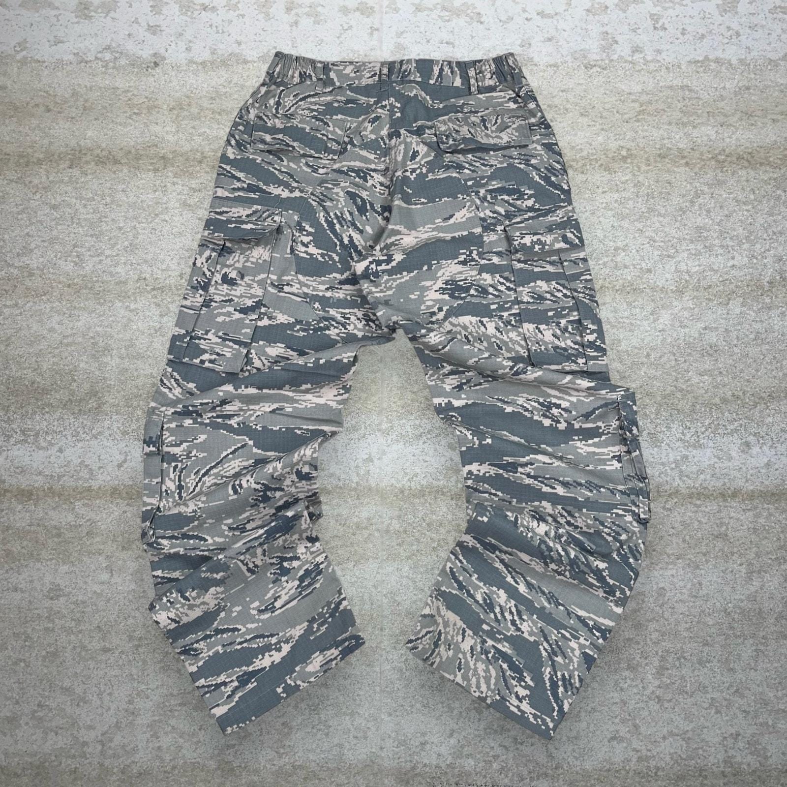 Vintage 90s Military Digital Tactical Pants 30x30 Tiger Stripe