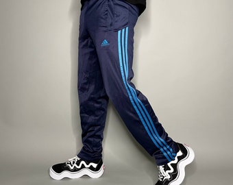 Nike blue top polyester lycra trackpants