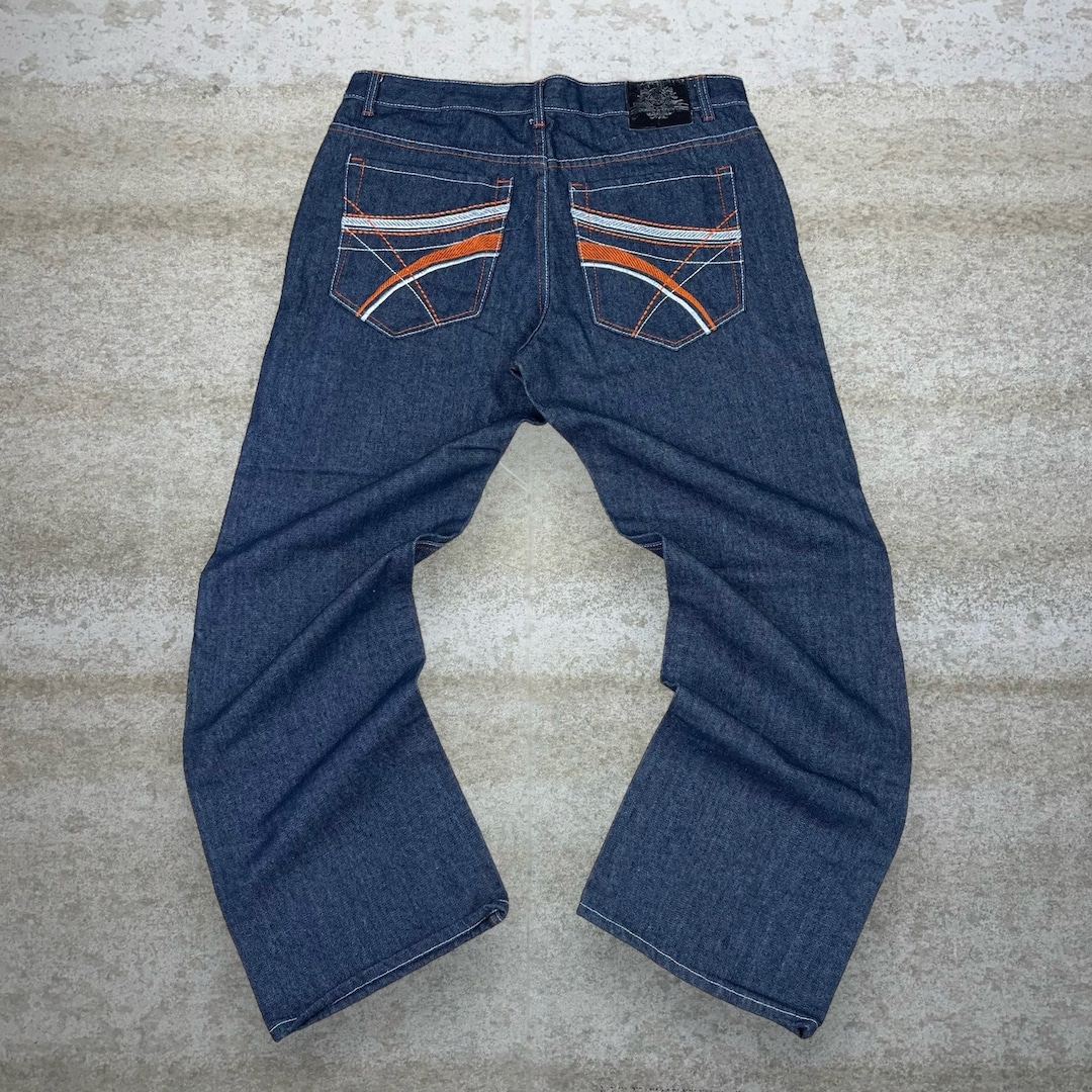 90s skate usa製 volcom wid denim W32 old Vintage Volcom Rare Baggy 90s Skater Denim Jeans 34x32 | eBay