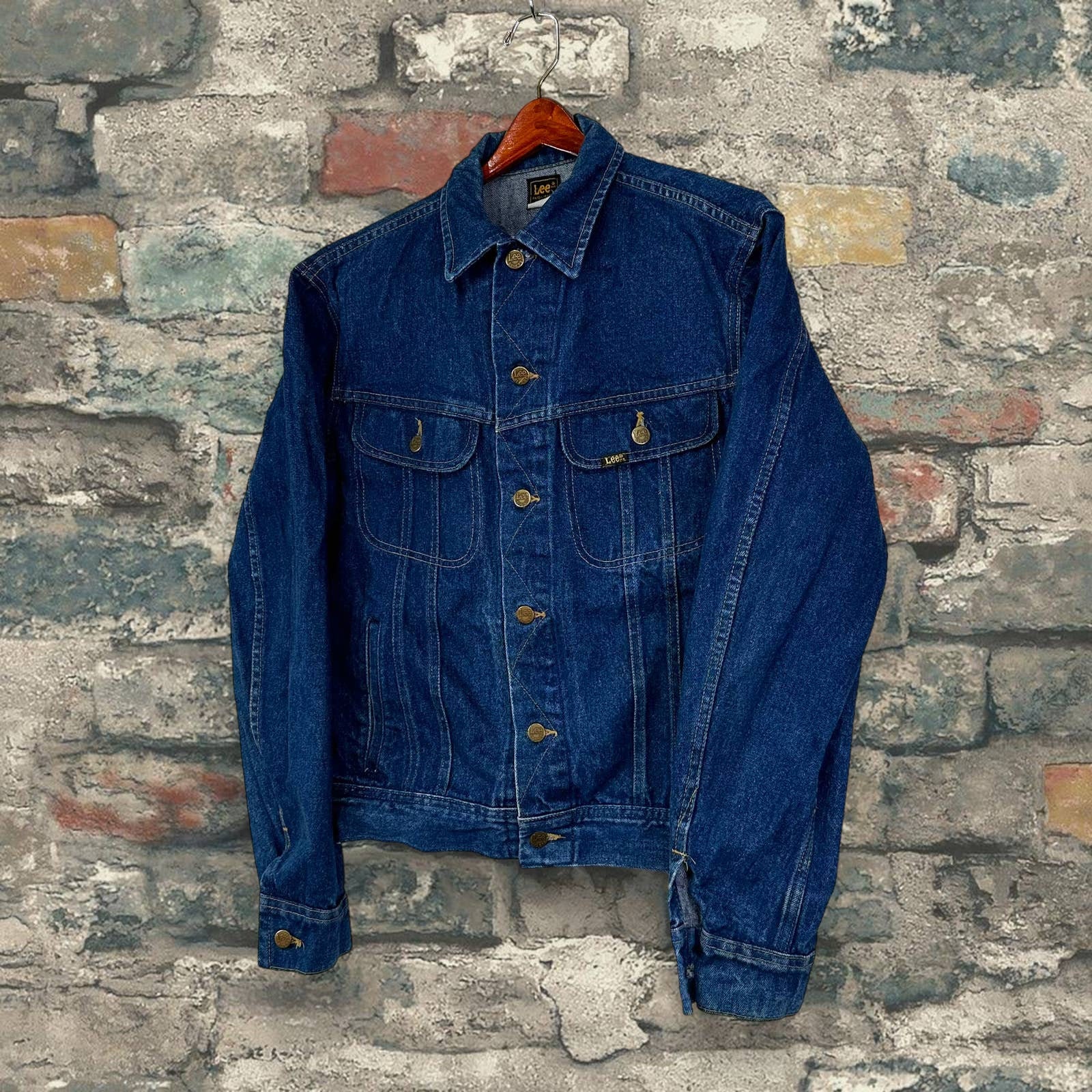 vintage lee made in USA denim jacket bd