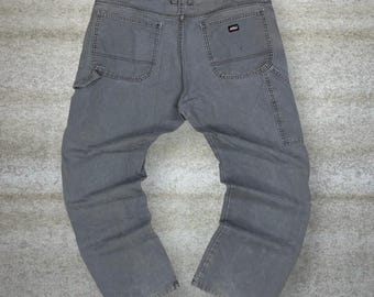 Vintage 90s Diesel Hardwear Carpenter Pants Authentic Distressed