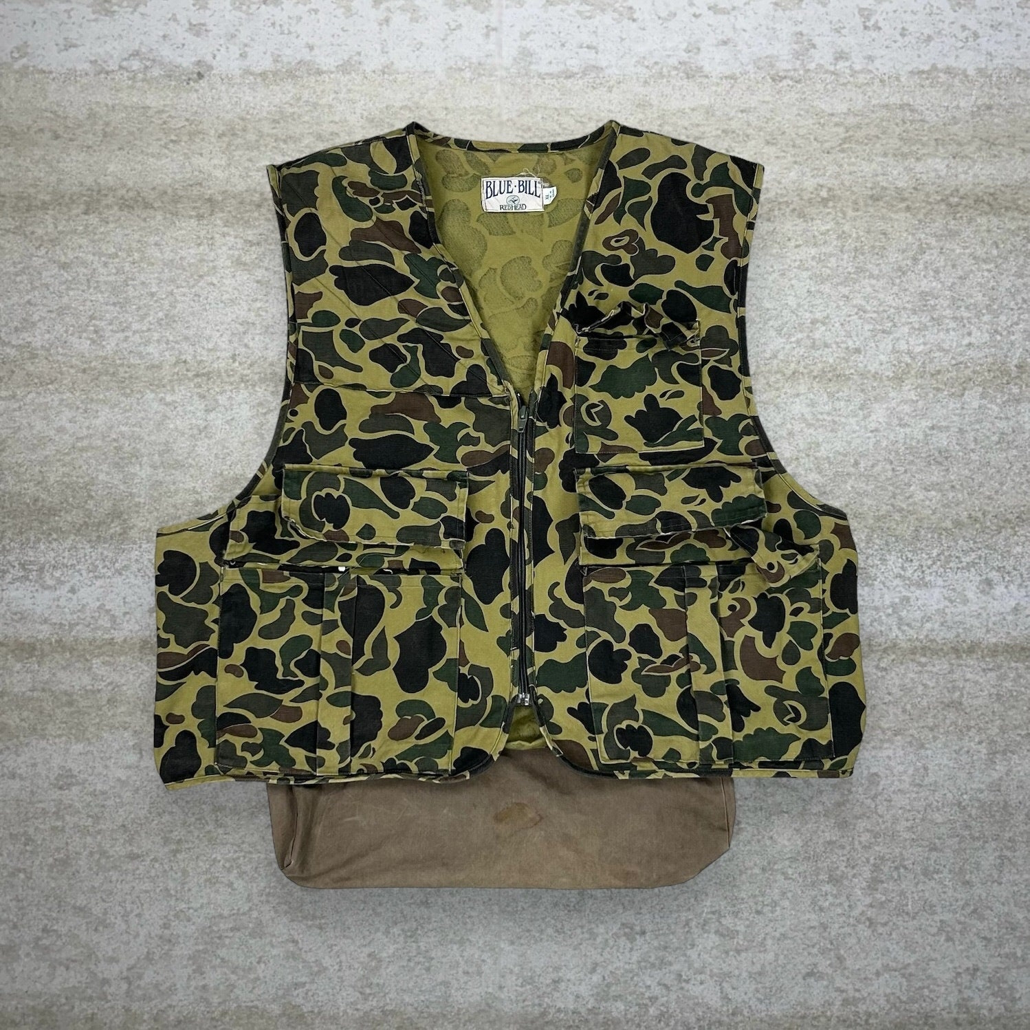 90's WOODS Vintage Outdoor Vest size M フィッシングベスト カナダ製 レッド bdbda164baea9861ab179bc2b102da