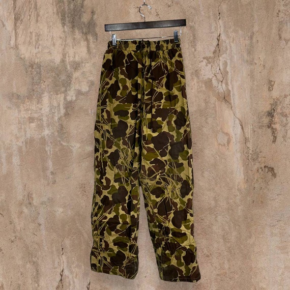 Vintage Duck Hunting Camo Pants Baggy Crazy Woodland … Gem
