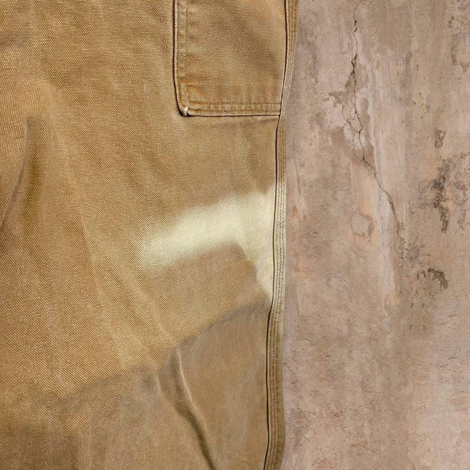 Vintage Carhartt Carpenter Pants Tan Canvas Union Made in USA