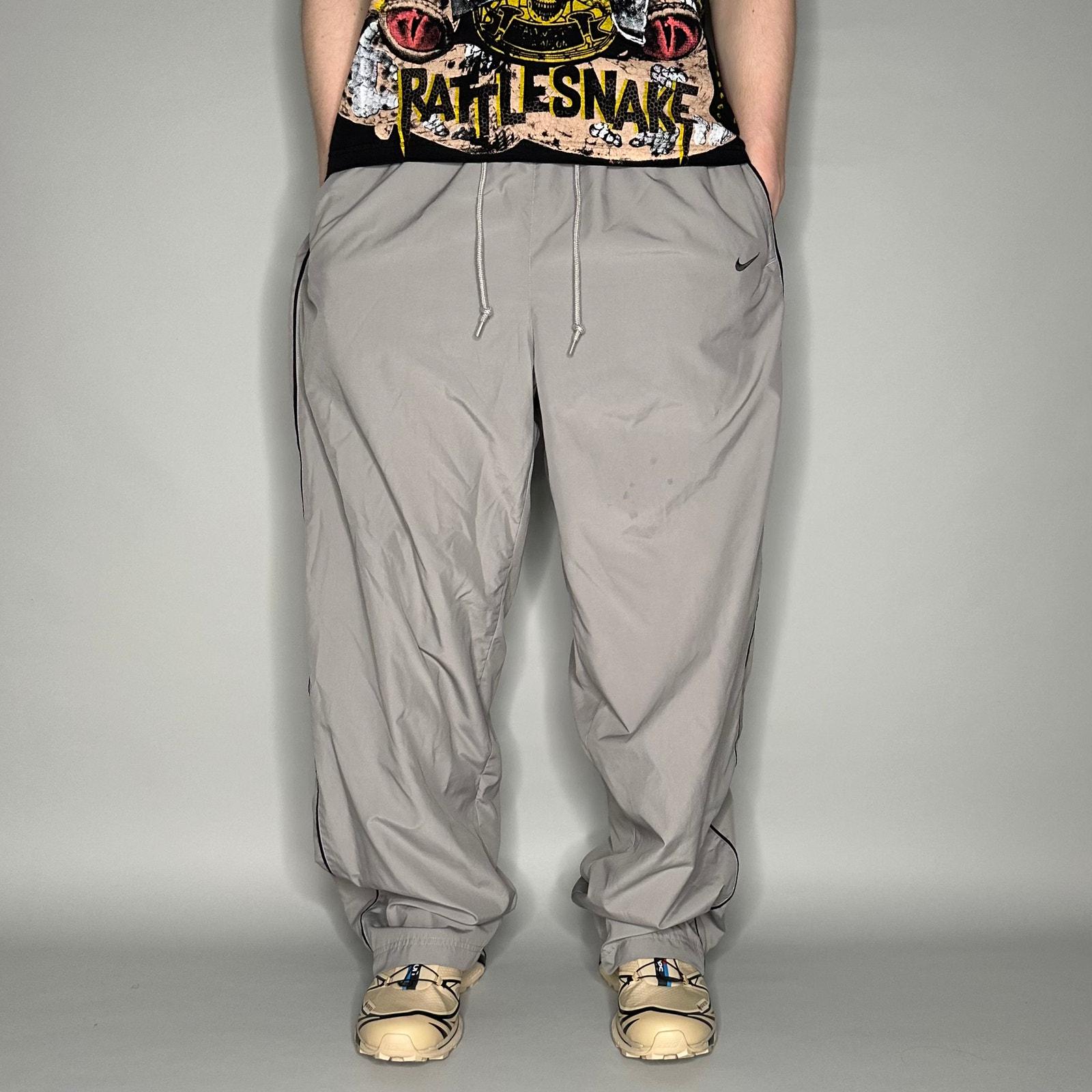 パンツ sy00s archive nike buggy pants y2k 00s NIKE 紺タグ スウェット バギーパンツ トラックパンツ 刺繍