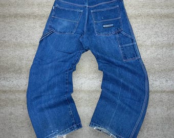 Vintage Y2K Brooklyn Xpress Denim Jean Jacket Men's Size 2XL - Etsy