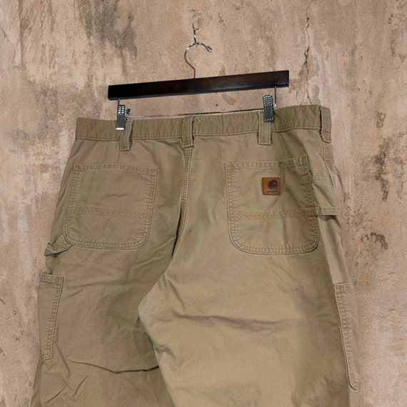 Carhartt canvas best sale carpenter pants
