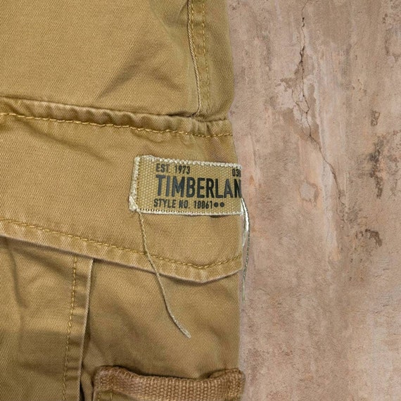 Vintage Timberland Cargo Pants Tan Baggy Fit Work… - image 5