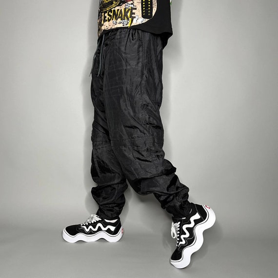 Nylon Monogram Track Trousers