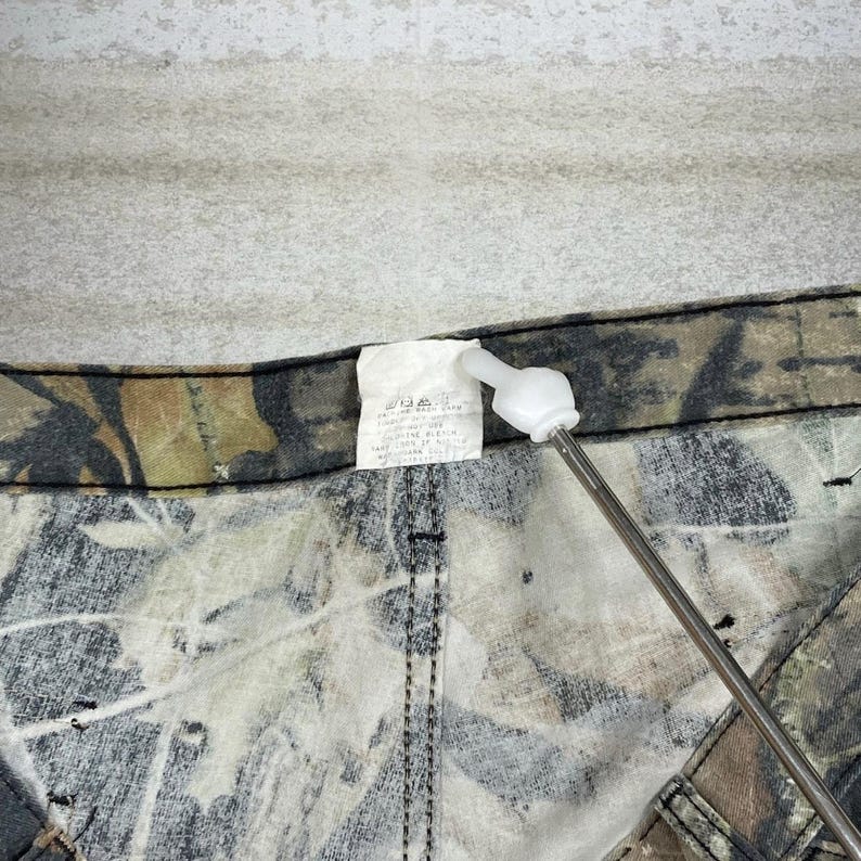 Vintage 90s Mossy Oak Tactical Pants 40x32 Baggy Wide Leg Hunting Camo Cargos image 5