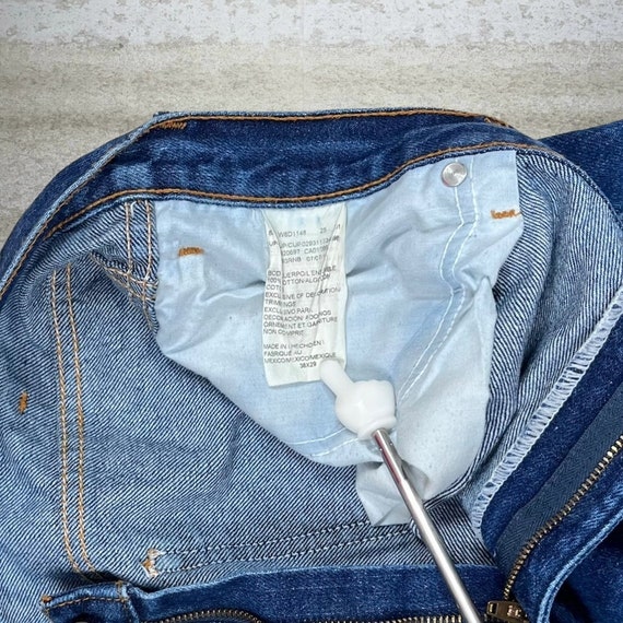 Vintage Dickies Jeans Medium Wash Work Wear Denim… - image 4