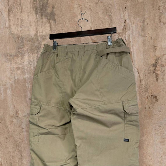 Vintage 5.11 Tactical Pants Light Tan Baggy Fit D… - image 1