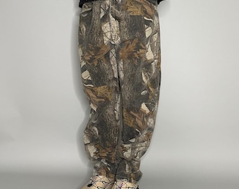 Vintage jaren 90 Wrangler Realtree Camo-jeans 38 x 32 baggy wijde pijpen Woodland Camo
