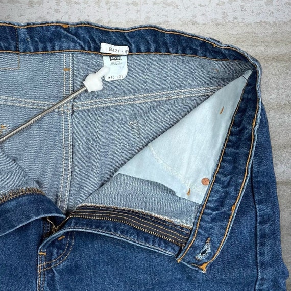 Vintage Orange Tab Levis Jeans 40x32 517 Bootcut … - image 5