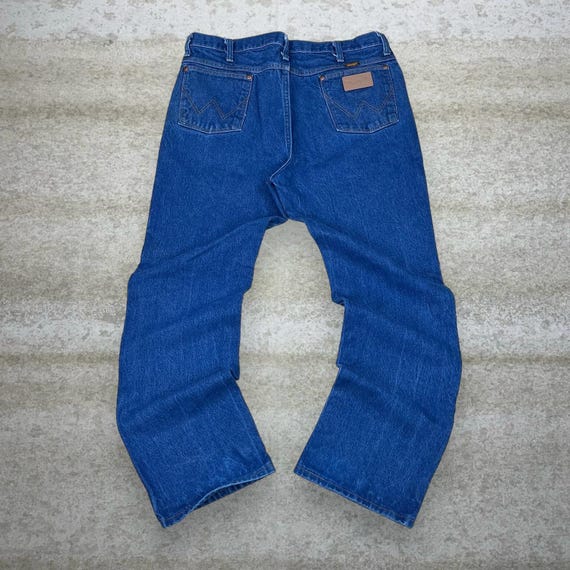 Vintage Y2K Wrangler Jeans 38x32 Bootcut Flared F… - image 1