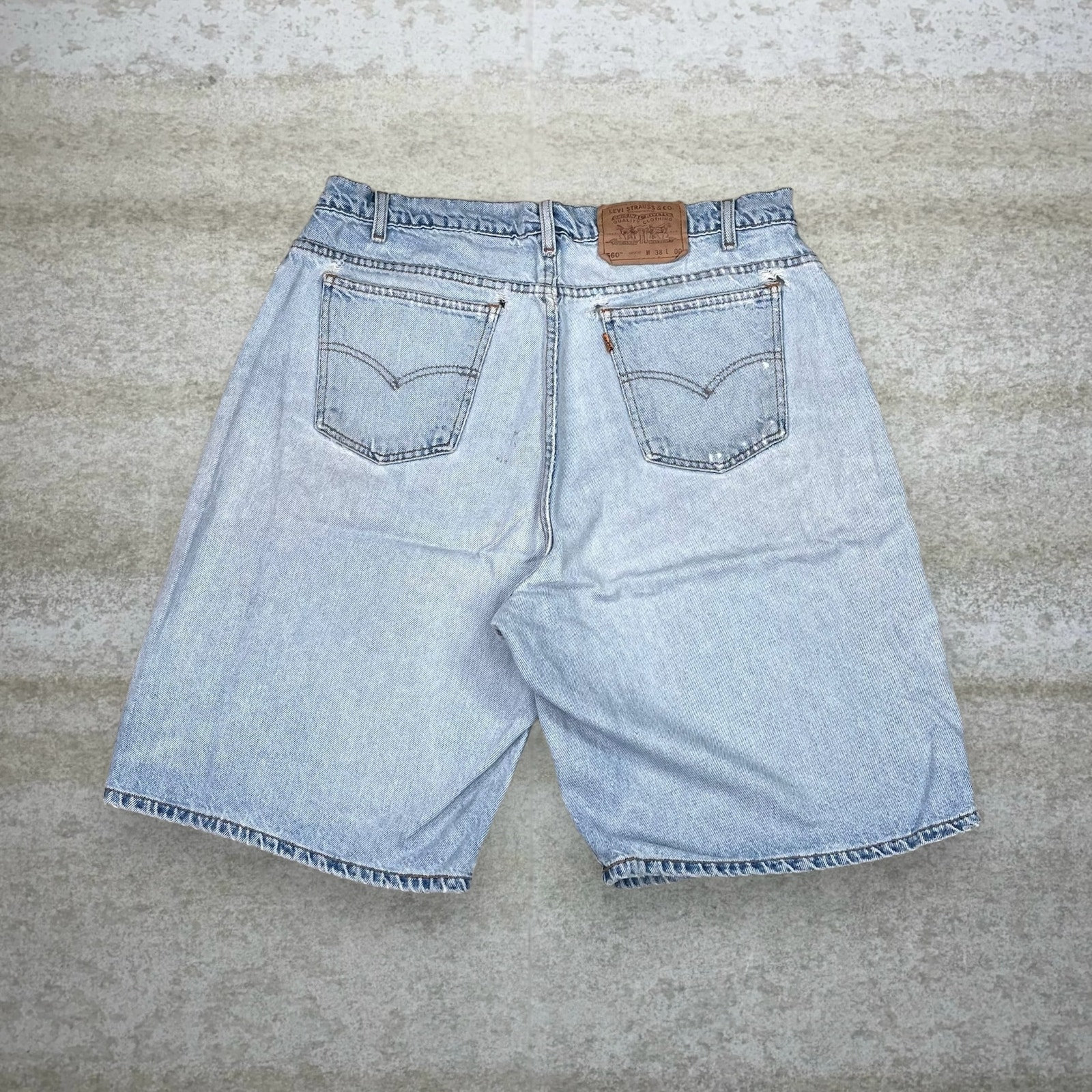 90s USA製 Levi's 560 Remake Baggy Shorts 90s USA製 Levi´s 560 Remake Baggy Shorts