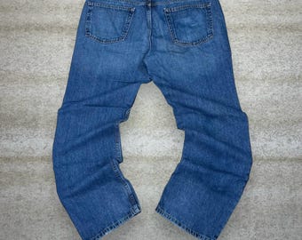 Vaqueros vintage Y2K Faded Glory de 38 x 32, corte relajado, lavado medio