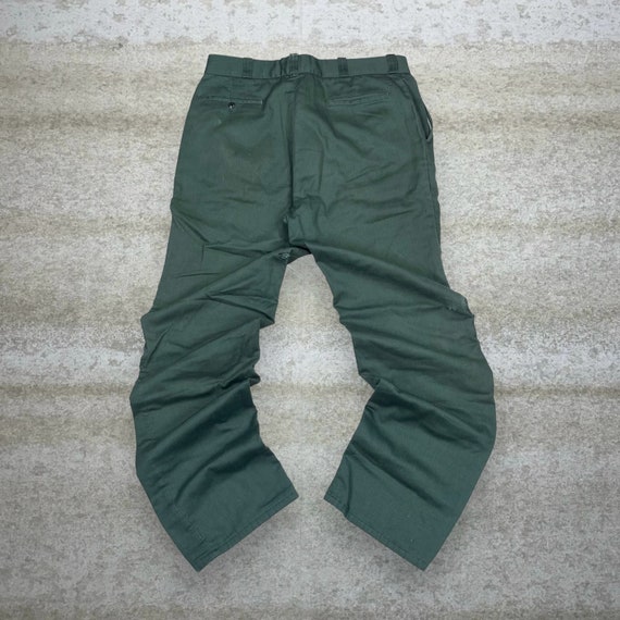 True Vintage Flannel Lined Patchwork Pants Militar