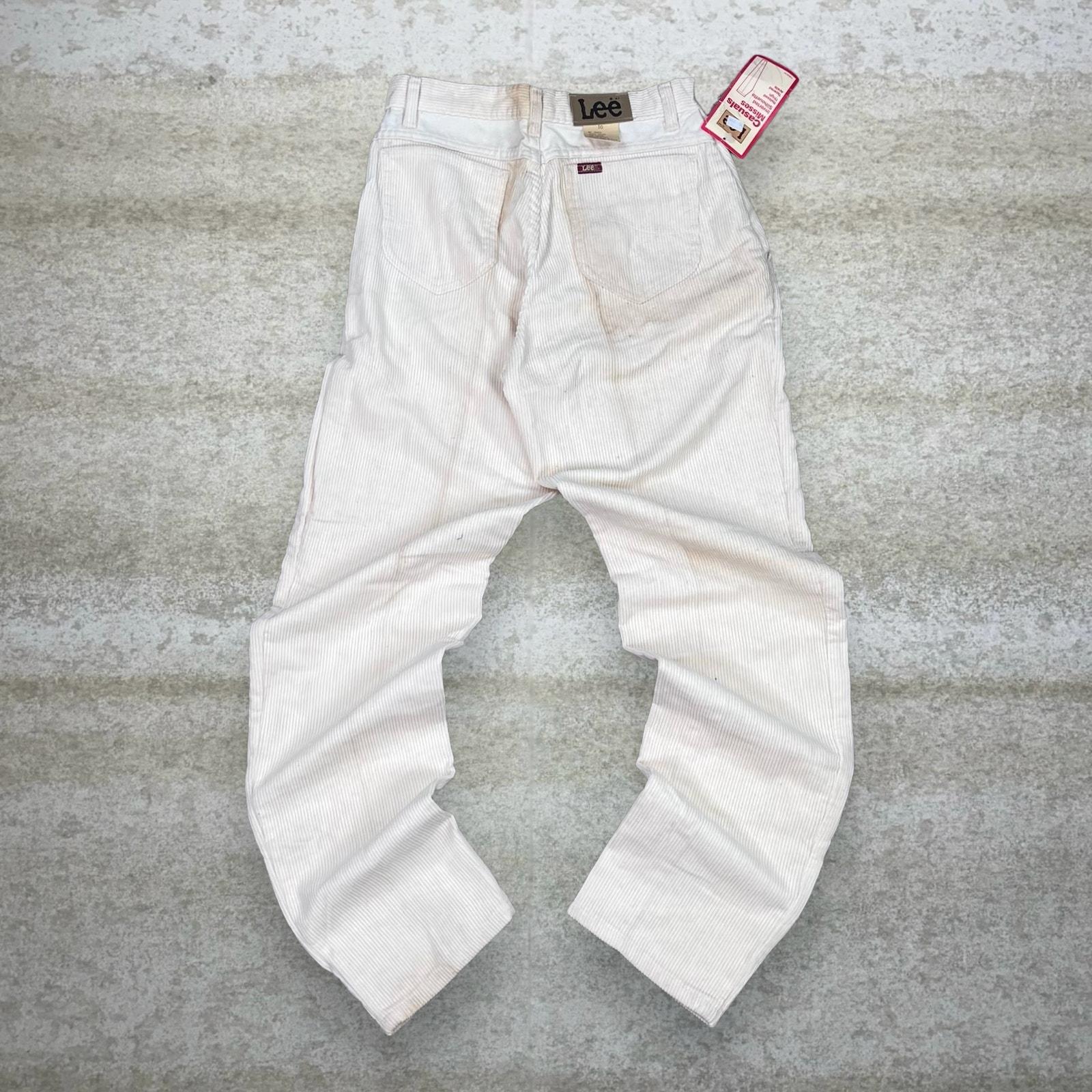 Deadstock vintage pastel pink lee corduroy skinny trousers deals