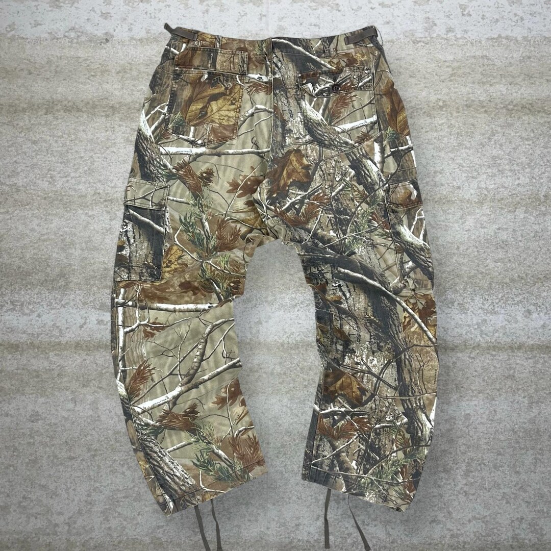 Vintage Realtree Hunting Camo Tactical Pants 40x30 Baggy Wide Leg Fit ...