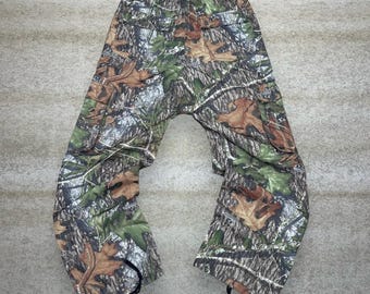 Pantaloni tattici mimetici da caccia Mossy Oak vintage anni '90, 32x32, larghi, stile Woodland