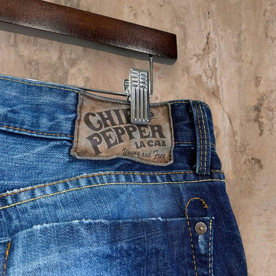 Vintage Chip & Pepper Jeans Dark Wash Denim Strai… - image 5