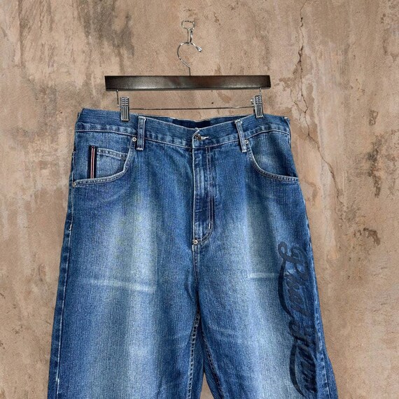 Vintage Phat Farm Skate Jeans 36x32 Medium Wash D… - image 4